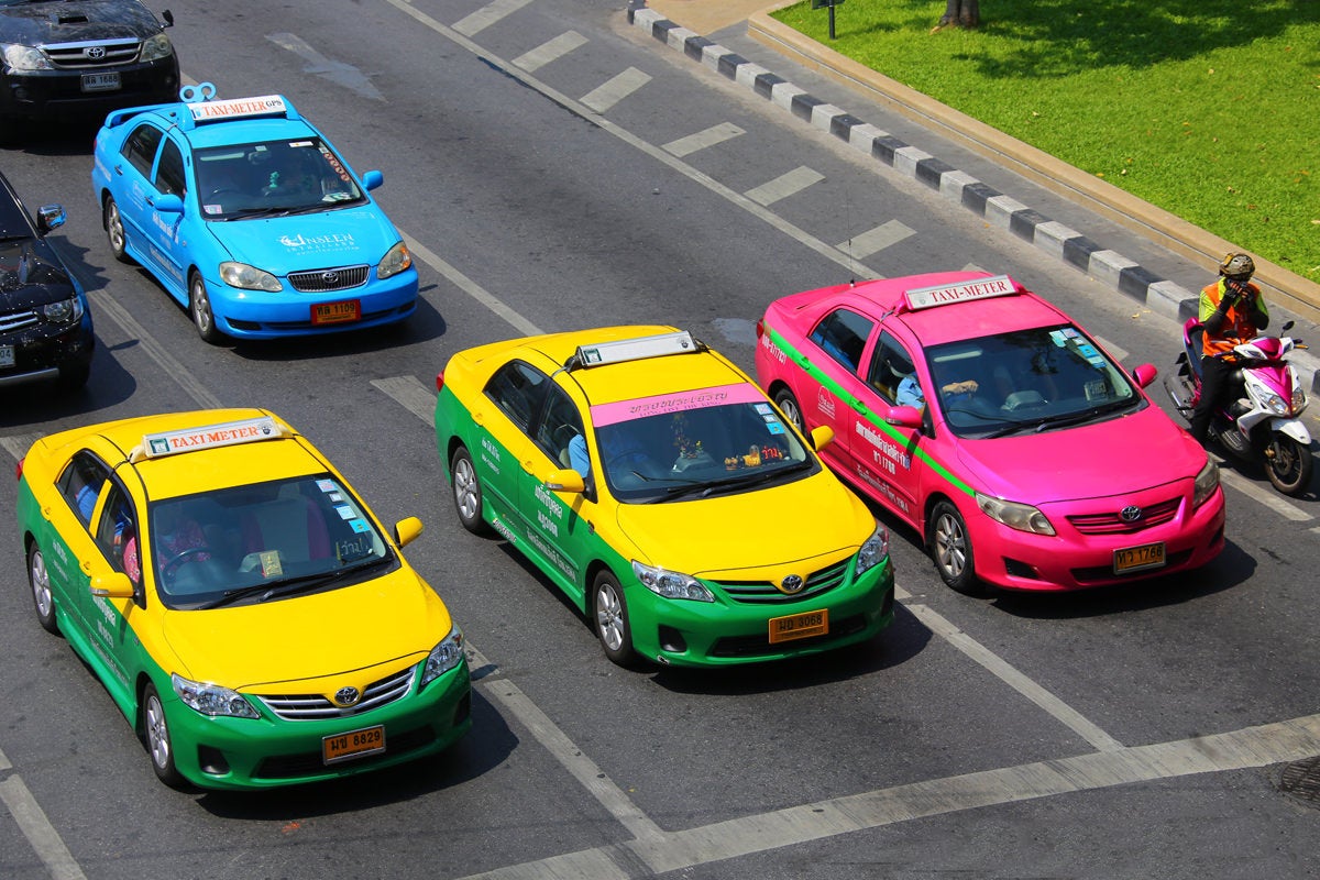 تاکسی های بانکوک