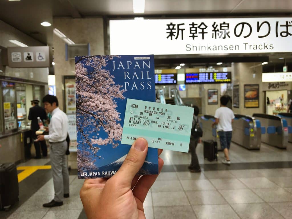 خرید بلیط قطار یا Rail Pass قبل از رسیدن به ژاپن