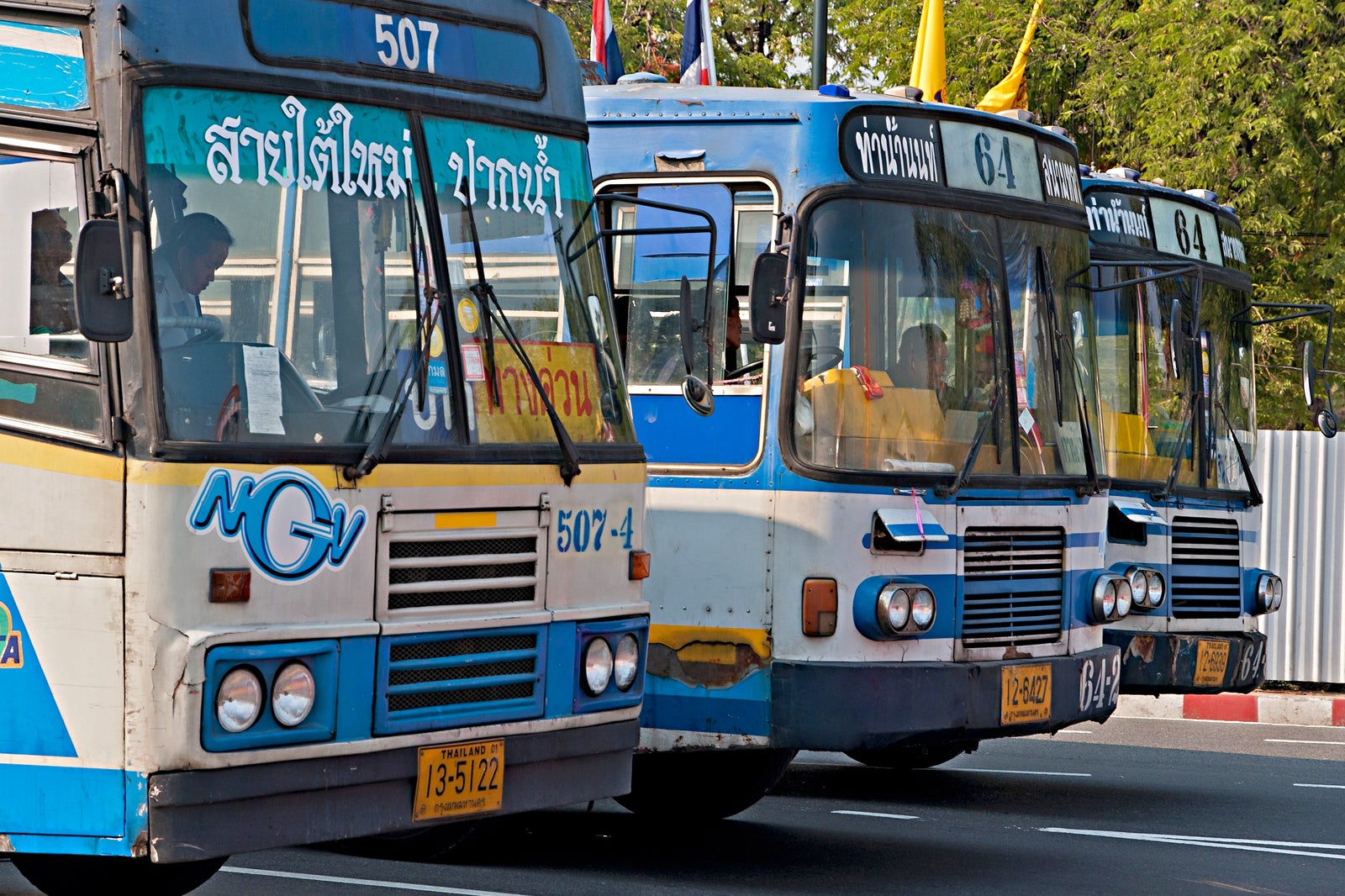 اتوبوس در بانکوک
